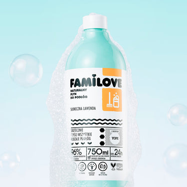 YOPE “FAMILOVE” Natūralus grindų valiklis, 750ml
